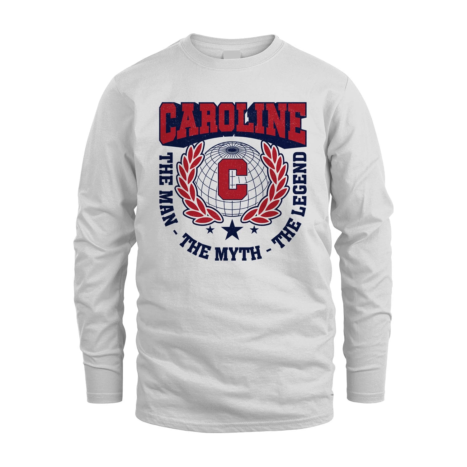 The Man The Myth The Legend Logo Shirt CAROLINE M1-30
