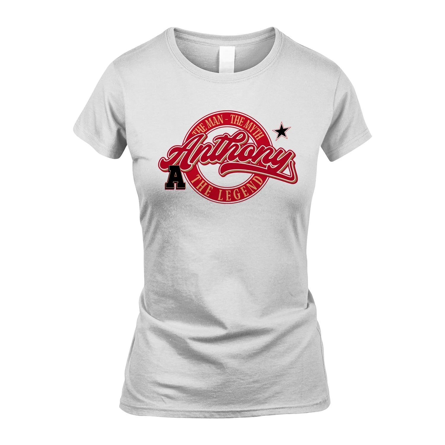 The Man The Myth The Legend Sporty Shirt ANTHONY M1-14