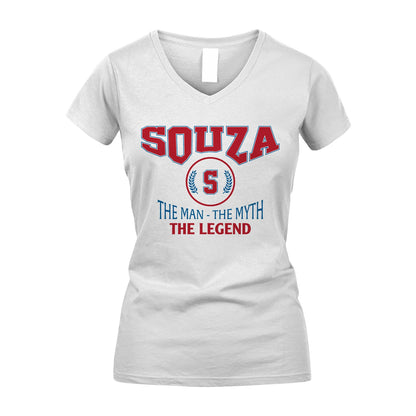 The Man The Myth The Legend Jet Style Shirt SOUZA M1-9