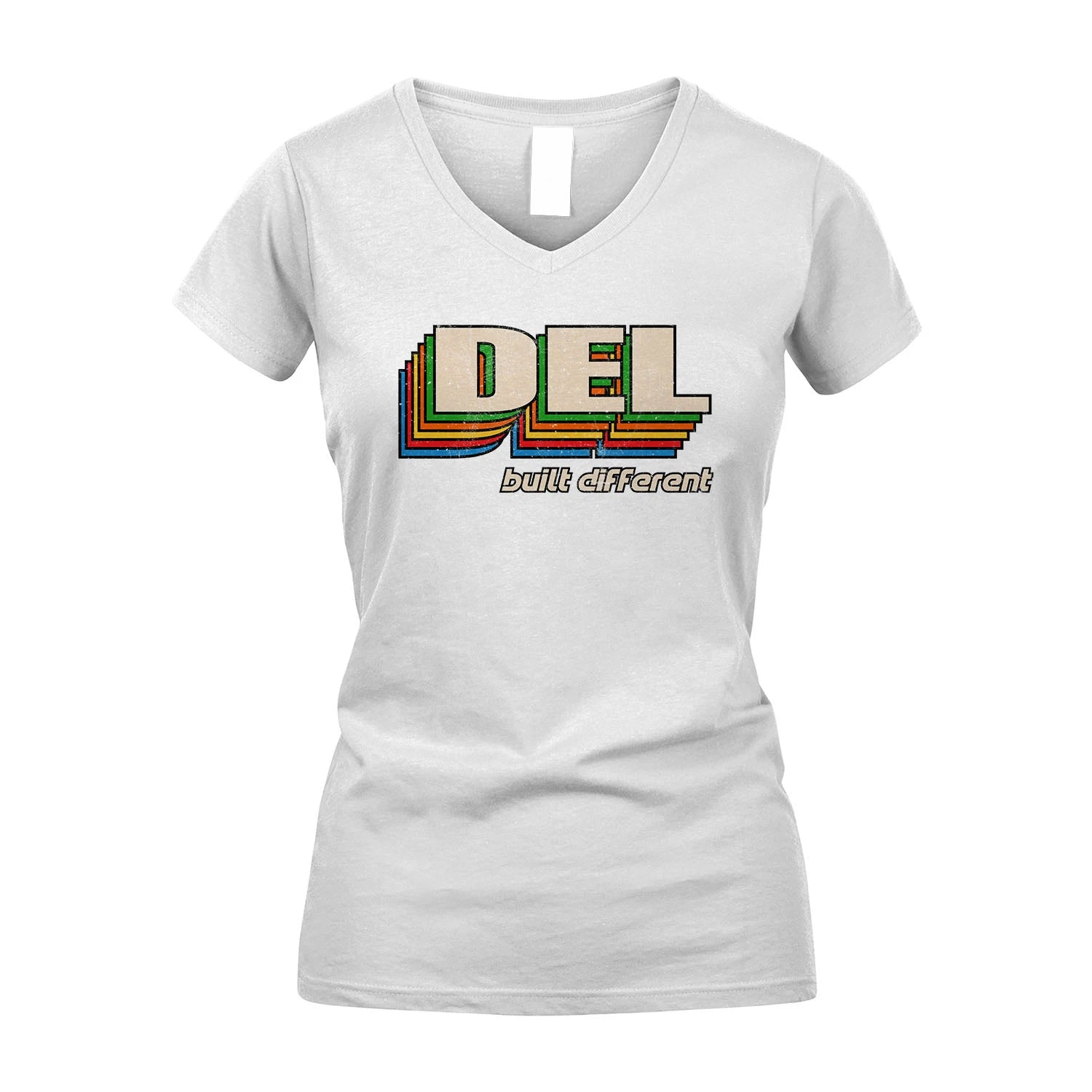 Your Name Built Different Retro Shirt DEL M1-26