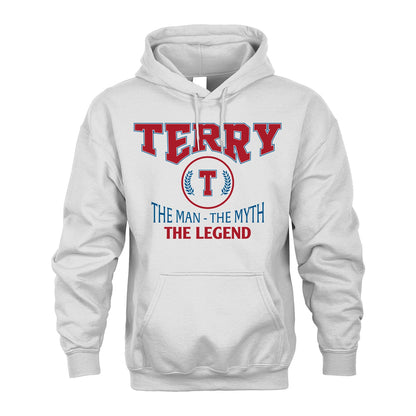The Man The Myth The Legend Jet Style Shirt TERRY M1-9