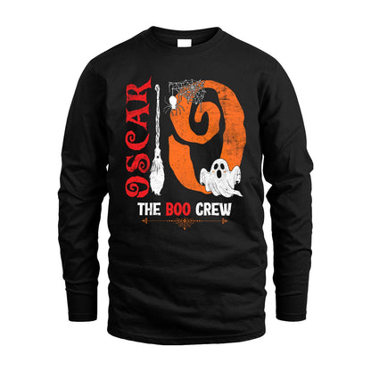 The Boo Crew Halloween With Your Name Shirt OSCAR M1-23