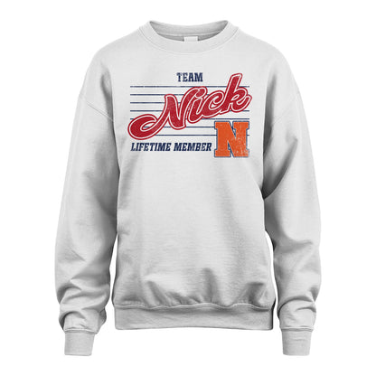 Team Your Name Lifetime Member Vintage Shirt NICK M1-24