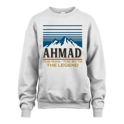 The Man The Myth The Legend Vintage Mountain Shirt AHMAD M1-19