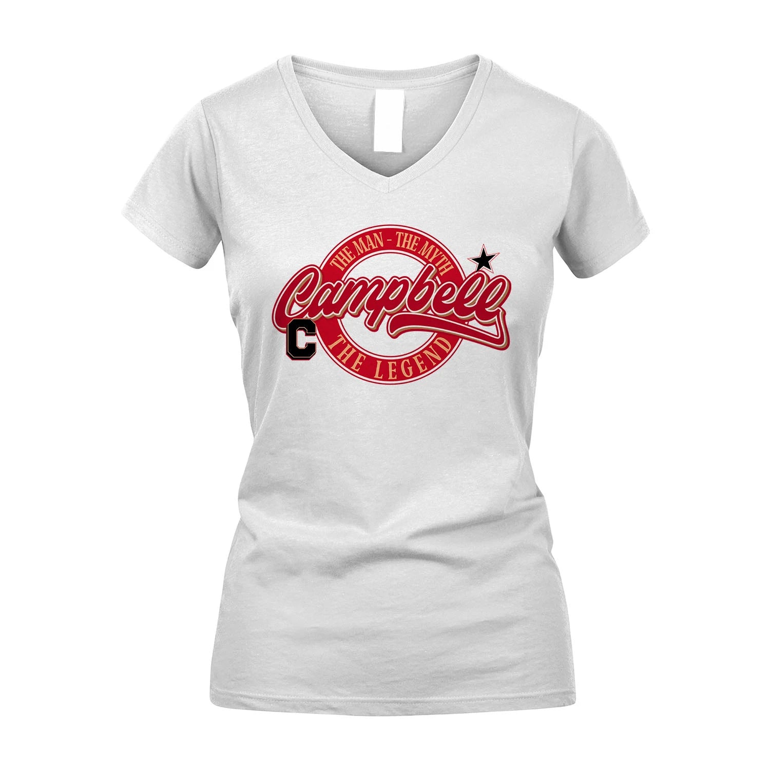 The Man The Myth The Legend Sporty Shirt CAMPBELL M1-14