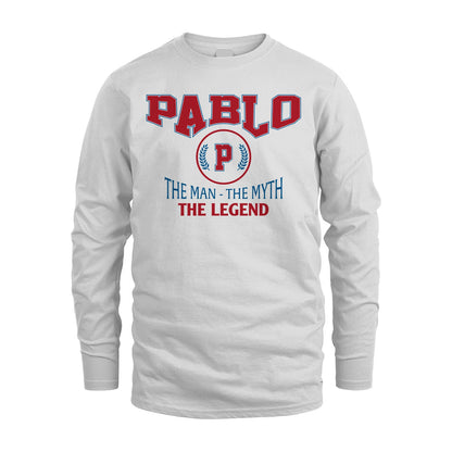 The Man The Myth The Legend Jet Style Shirt PABLO M1-9
