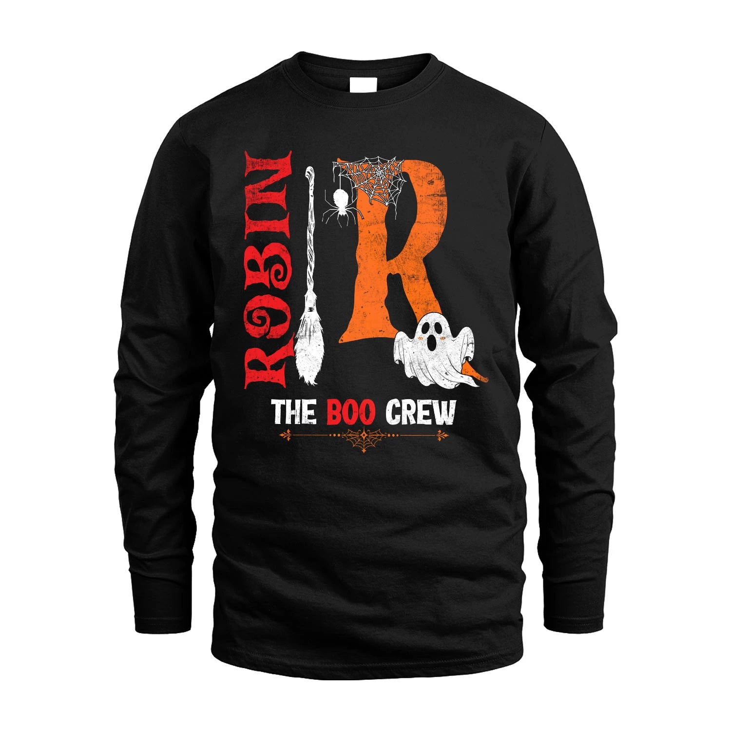 The Boo Crew Halloween With Your Name Shirt ROBIN M1-23