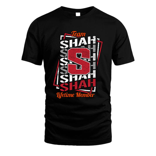Team Your Name Lifetime Member Sporty Shirt SHAH M1-25