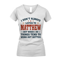 Women's V-Neck T-Shirt