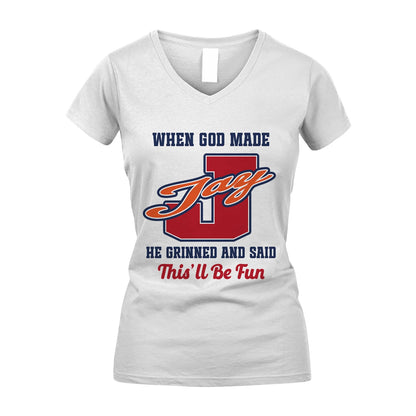 God Made Your Name Custom Shirt JAY M1-16