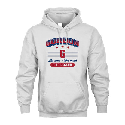The Man The Myth The Legend With Your Name Shirt GORDON M1-35