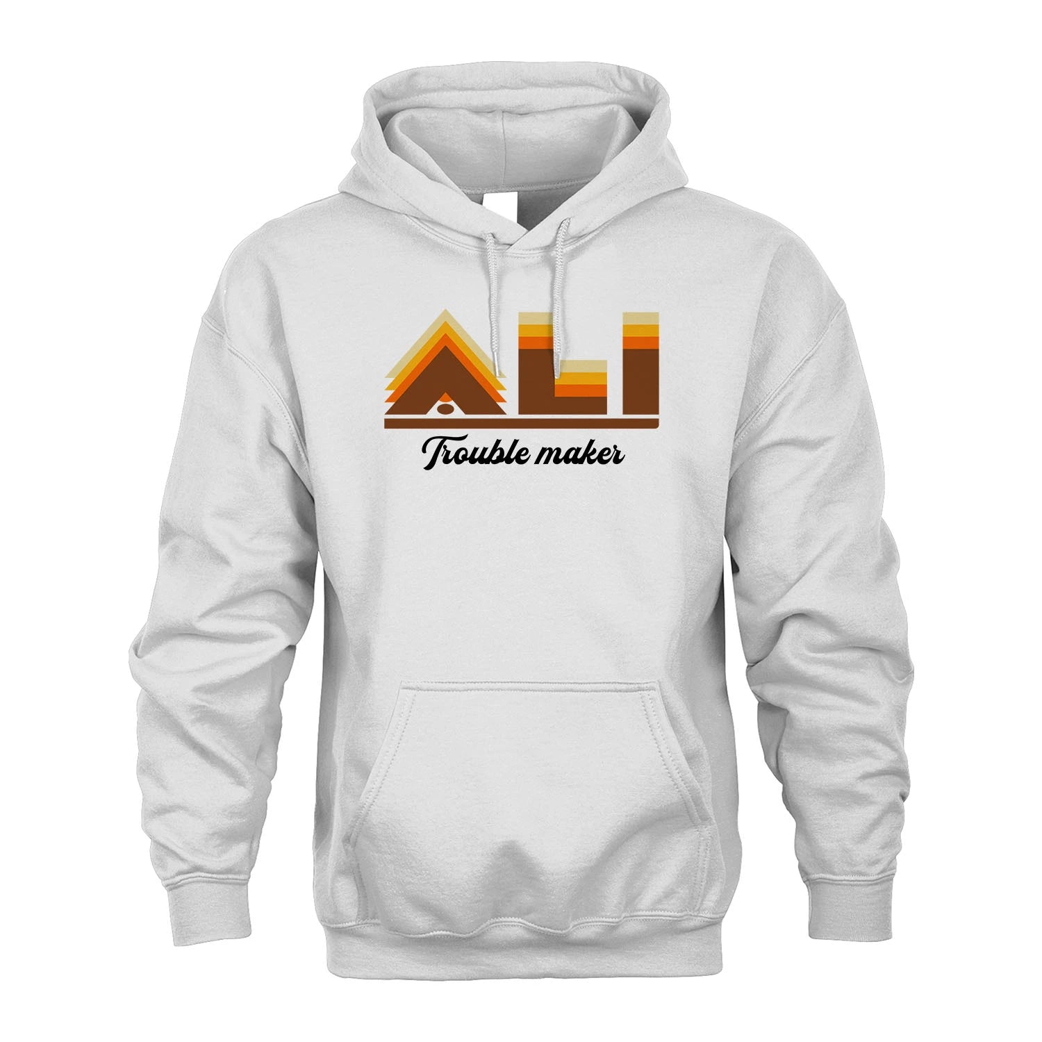 Your Name Trouble Maker Funny Shirt ALI M1-34