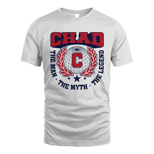 The Man The Myth The Legend Logo Shirt CHAD M1-30