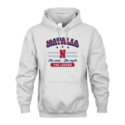 The Man The Myth The Legend With Your Name Shirt NATALIA M1-35
