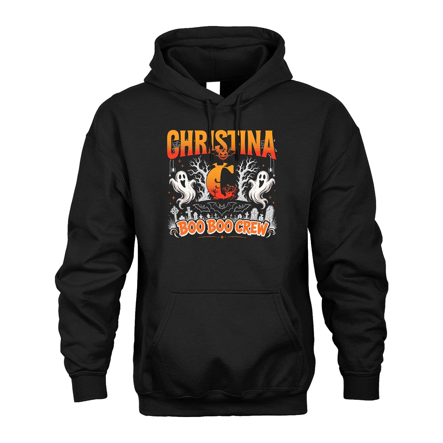Boo Boo Crew Halloween Custom Name Shirt CHRISTINA M1-28