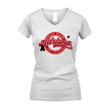 The Man The Myth The Legend Sporty Shirt ADRIANA M1-14