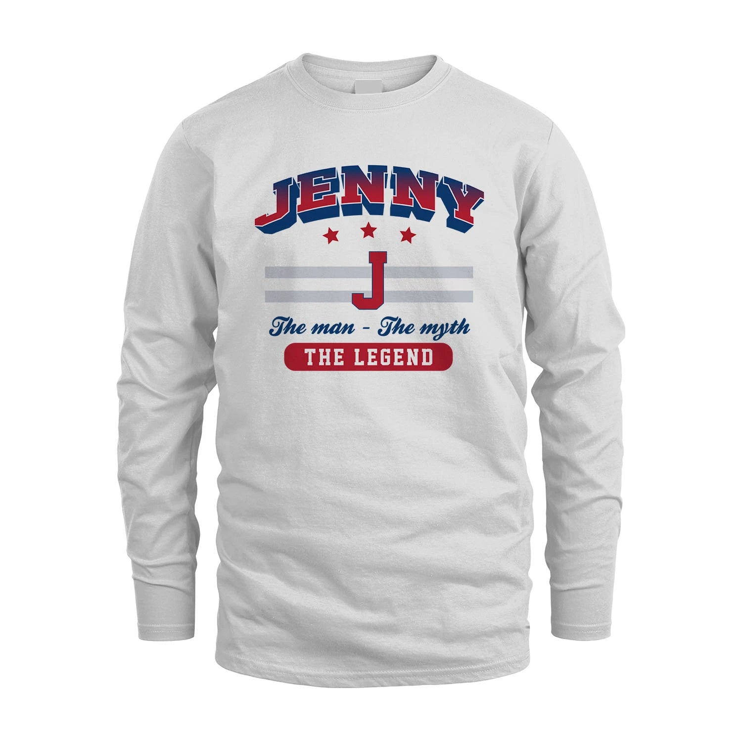 The Man The Myth The Legend With Your Name Shirt JENNY M1-35