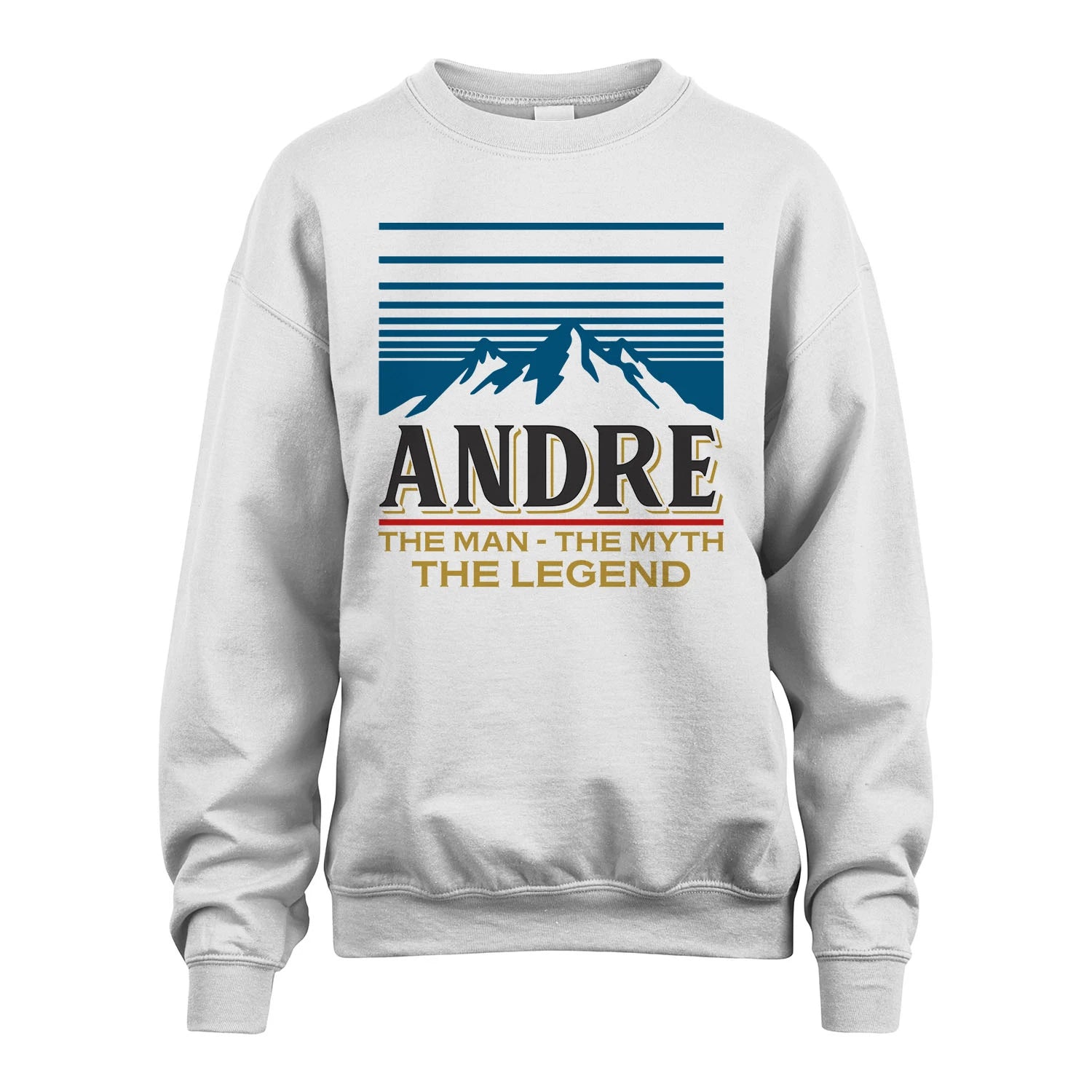 The Man The Myth The Legend Vintage Mountain Shirt ANDRE M1-19