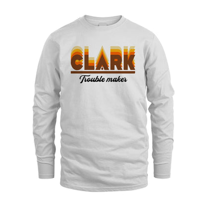 Your Name Trouble Maker Funny Shirt CLARK M1-34