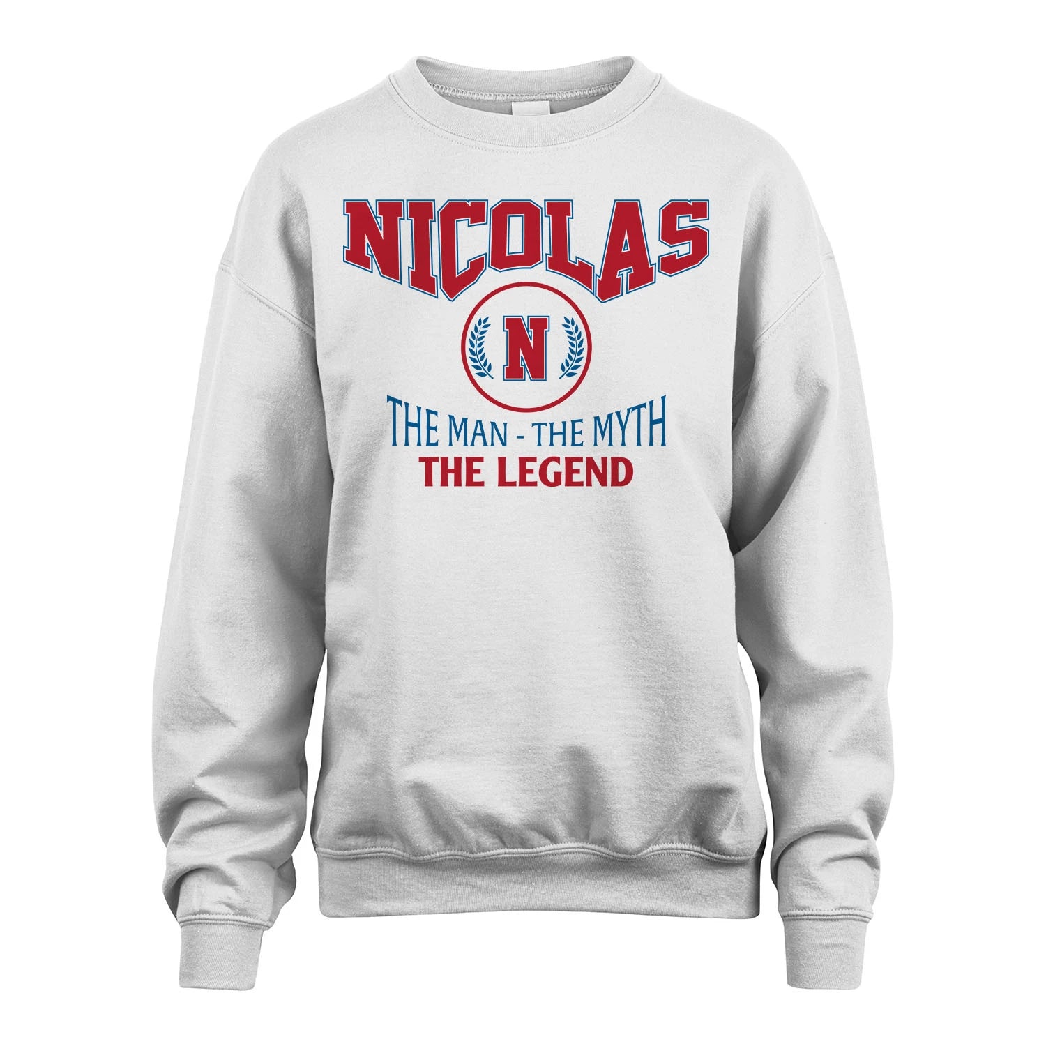 The Man The Myth The Legend Jet Style Shirt NICOLAS M1-9
