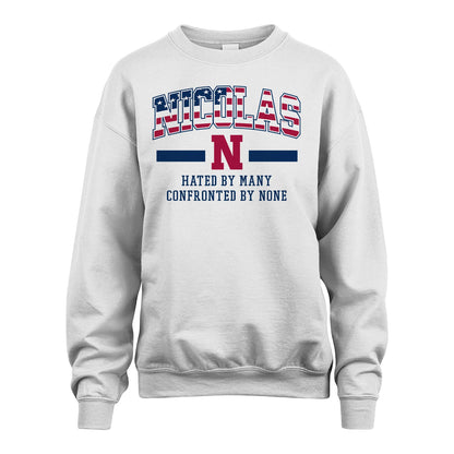Hated By Many Confronted By None America Shirt NICOLAS M1-10