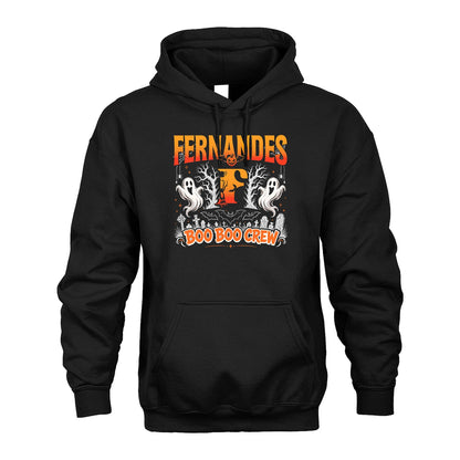 Boo Boo Crew Halloween Custom Name Shirt FERNANDES M1-28