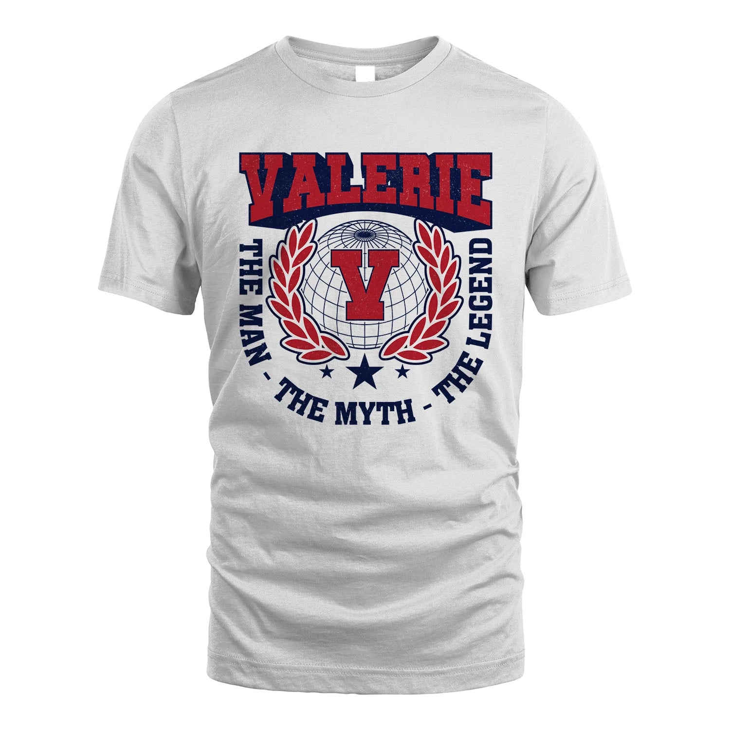 The Man The Myth The Legend Logo Shirt VALERIE M1-30