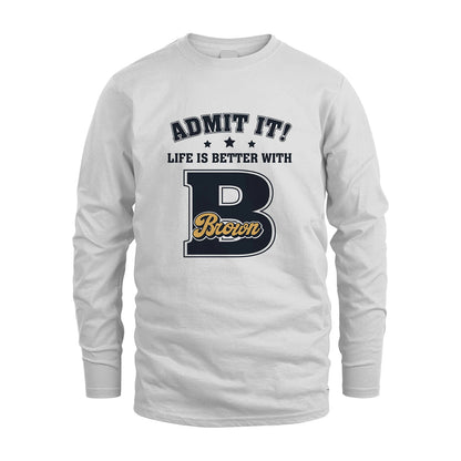 Life Is Better With Your Name Shirt BROWN M1-17