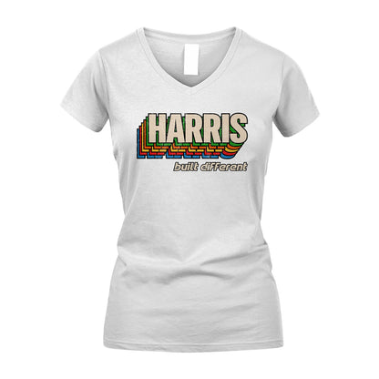 Your Name Built Different Retro Shirt HARRIS M1-26
