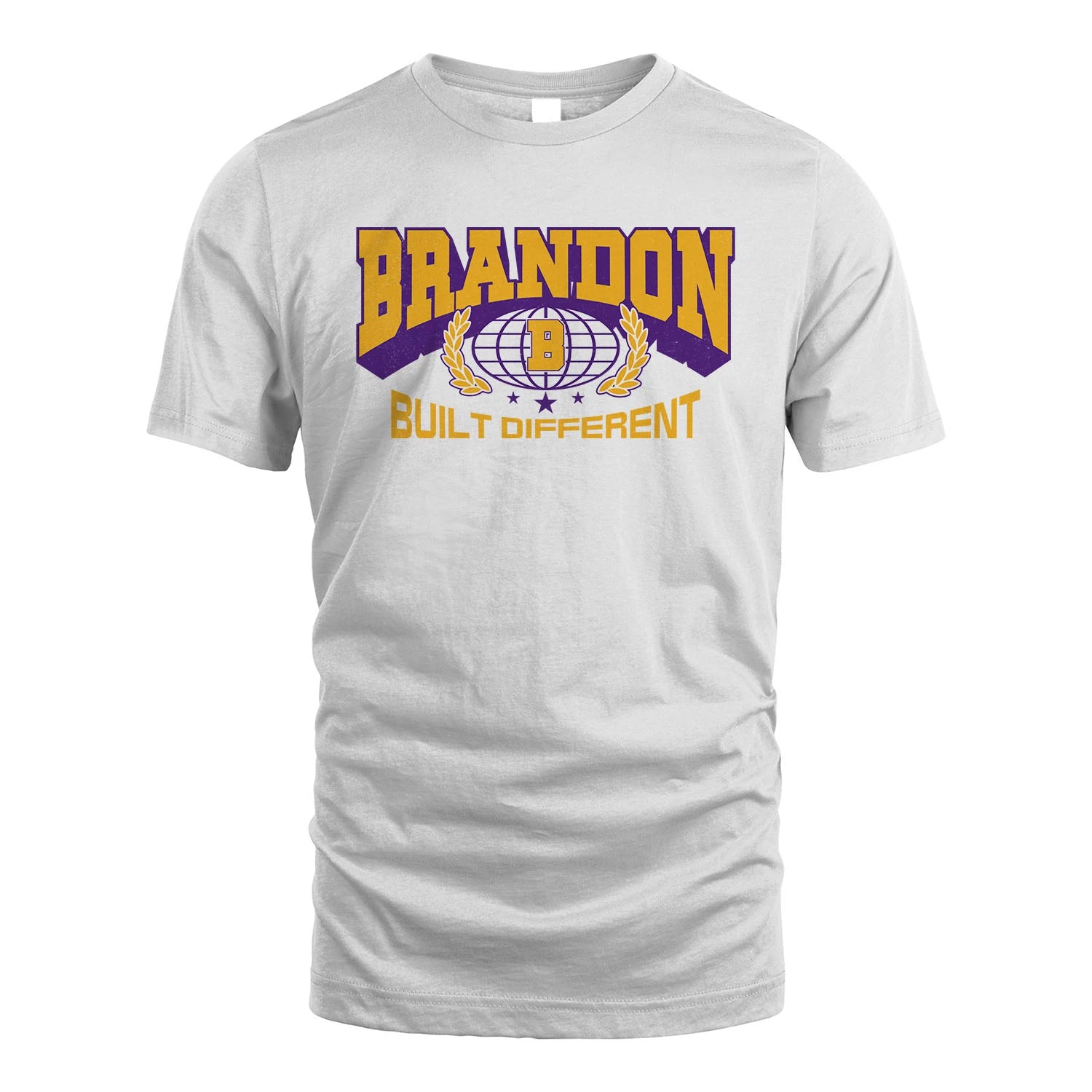 Your Name Built Different Sporty Shirt BRANDON M1-32