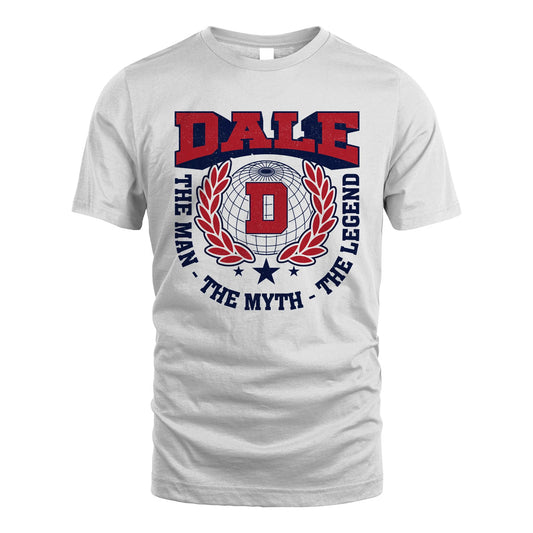 The Man The Myth The Legend Logo Shirt DALE M1-30