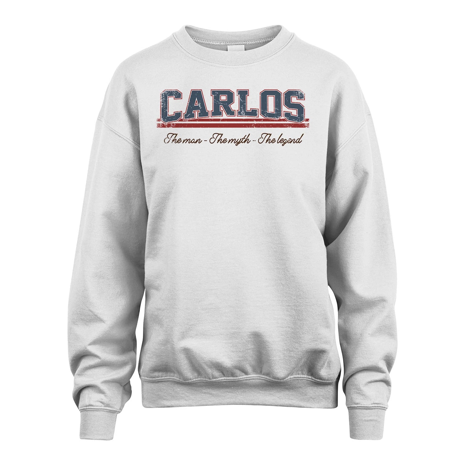 The Man The Myth The Legend Vintage Shirt CARLOS M1-6