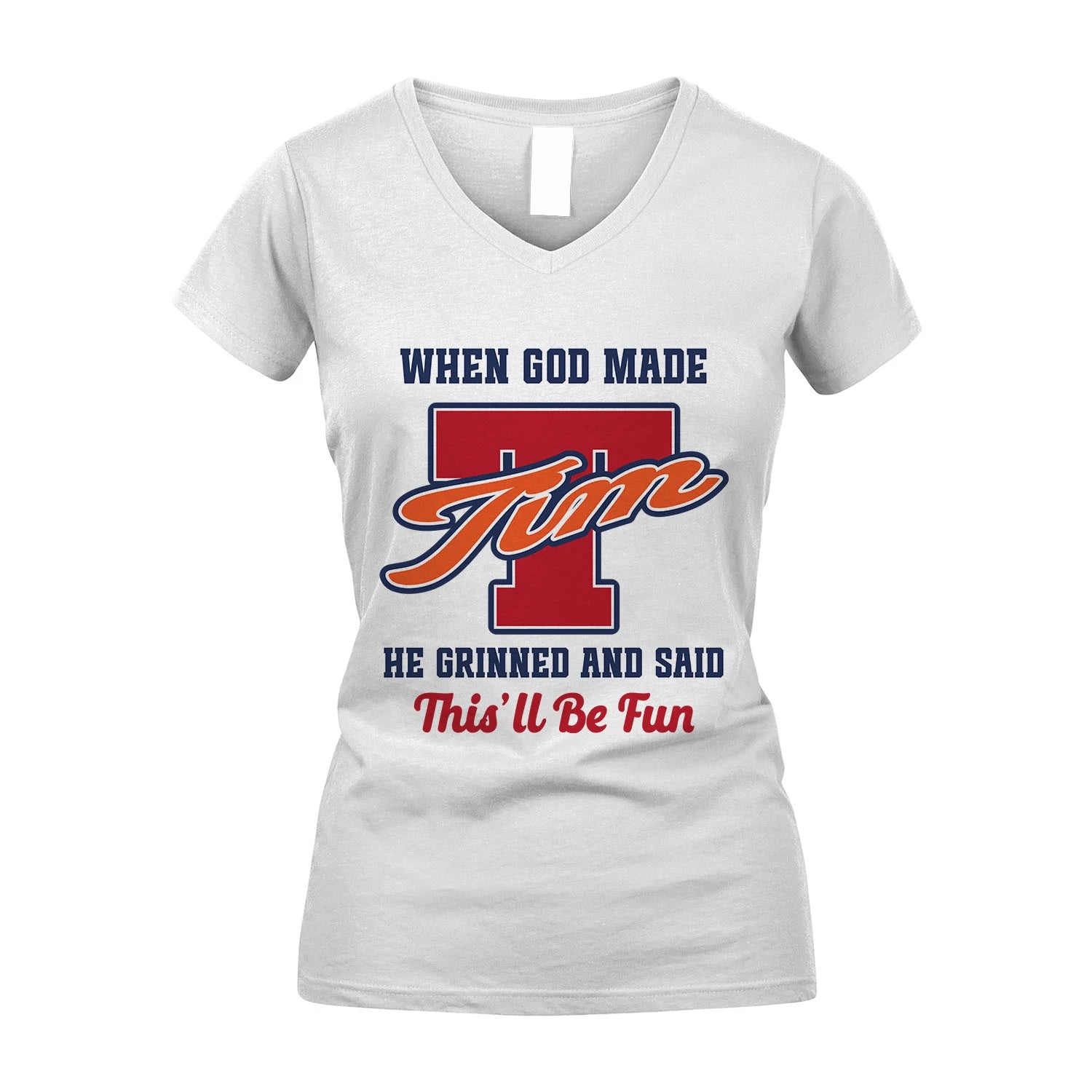 God Made Your Name Custom Shirt TIM M1-16