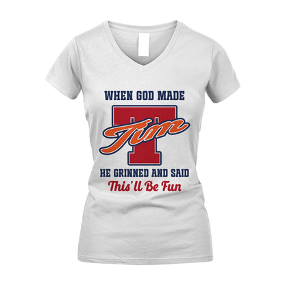 God Made Your Name Custom Shirt TIM M1-16