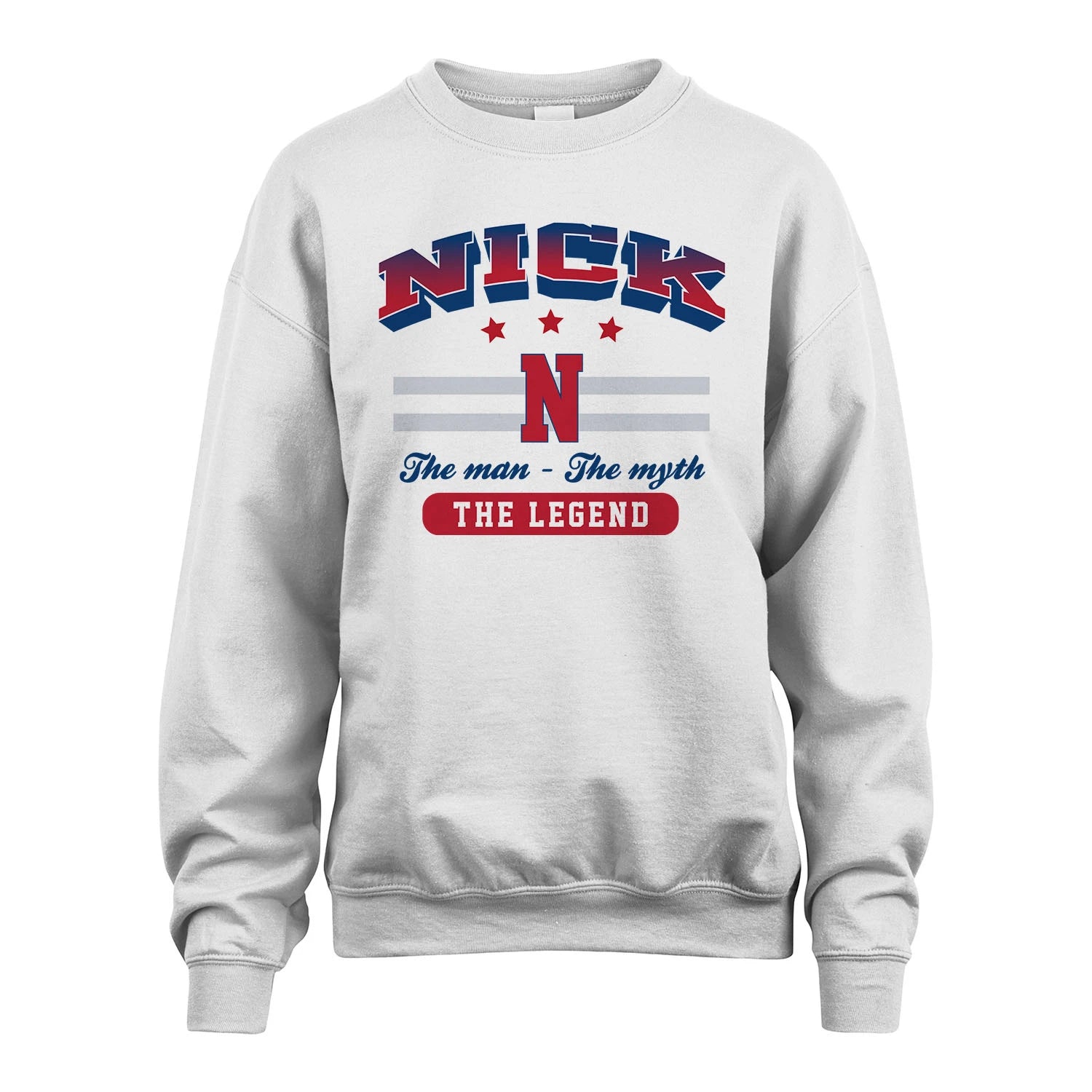 The Man The Myth The Legend With Your Name Shirt NICK M1-35