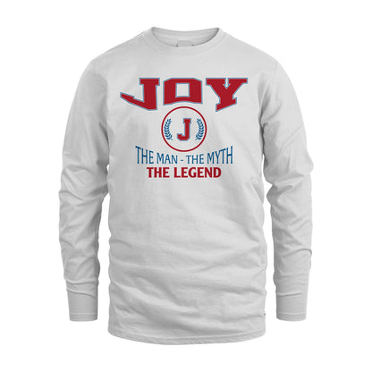 The Man The Myth The Legend Jet Style Shirt JOY M1-9