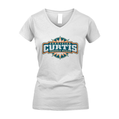 Certified Your Name Trouble Maker Shirt CURTIS M1-36