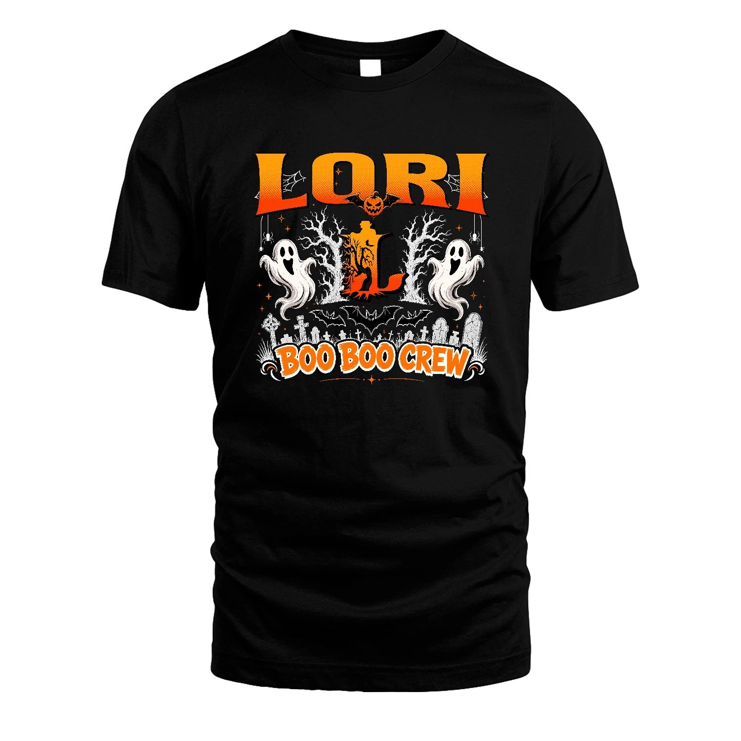 Boo Boo Crew Halloween Custom Name Shirt LORI M1-28