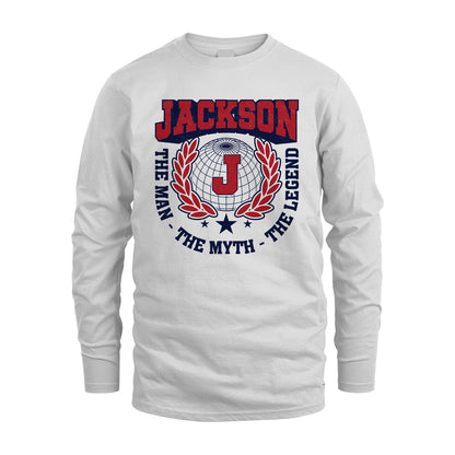 The Man The Myth The Legend Logo Shirt JACKSON M1-30
