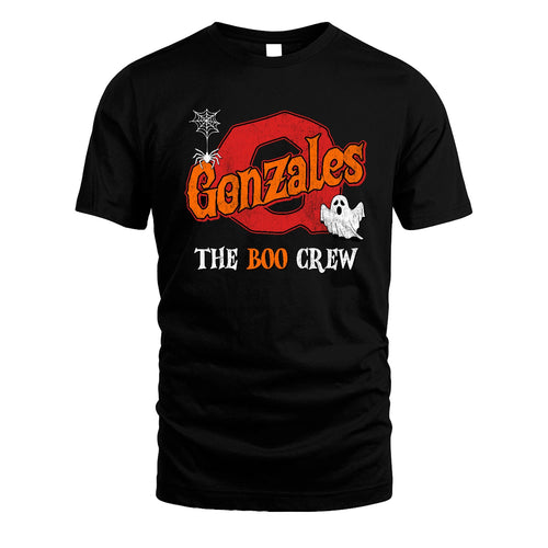 The Boo Crew Halloween Custom Name Shirt GONZALES M1-22