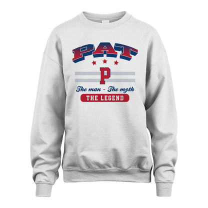The Man The Myth The Legend With Your Name Shirt PAT M1-35