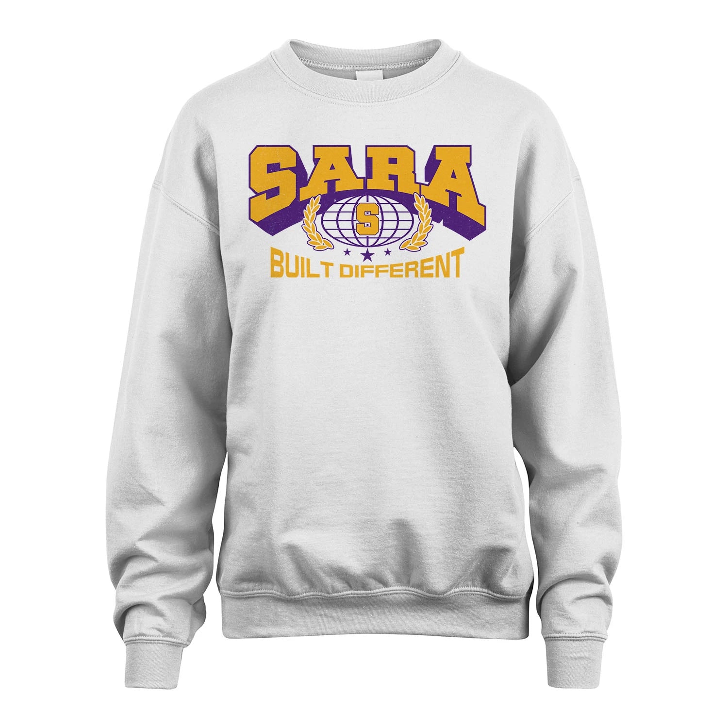 Your Name Built Different Sporty Shirt SARA M1-32