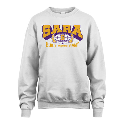 Your Name Built Different Sporty Shirt SARA M1-32