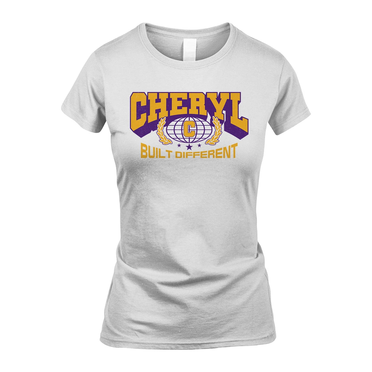 Your Name Built Different Sporty Shirt CHERYL M1-32