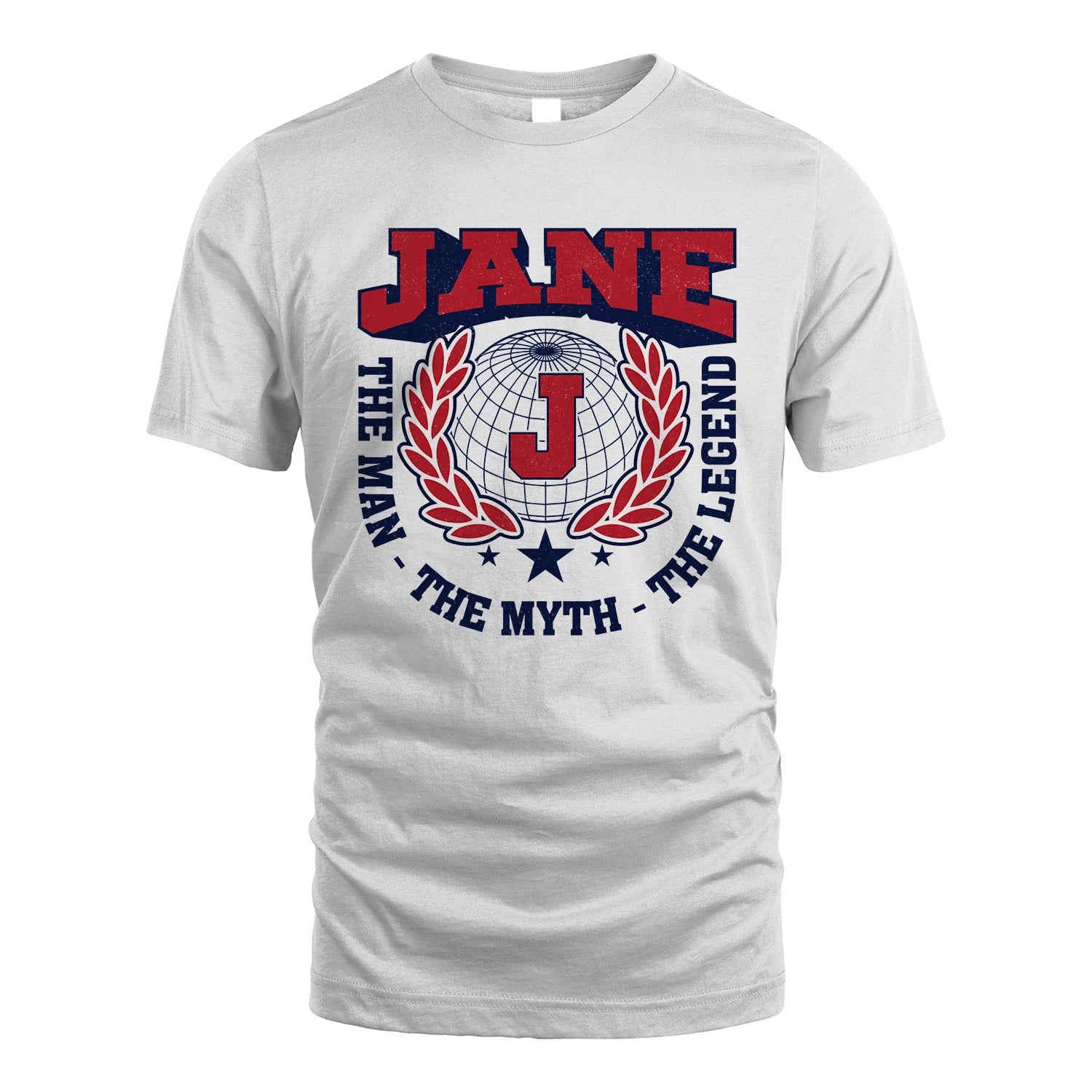 The Man The Myth The Legend Logo Shirt JANE M1-30