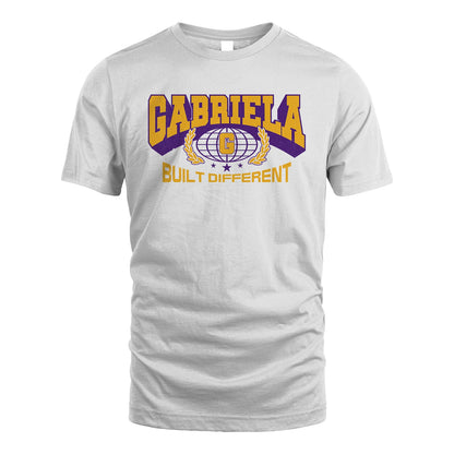 Your Name Built Different Sporty Shirt GABRIELA M1-32