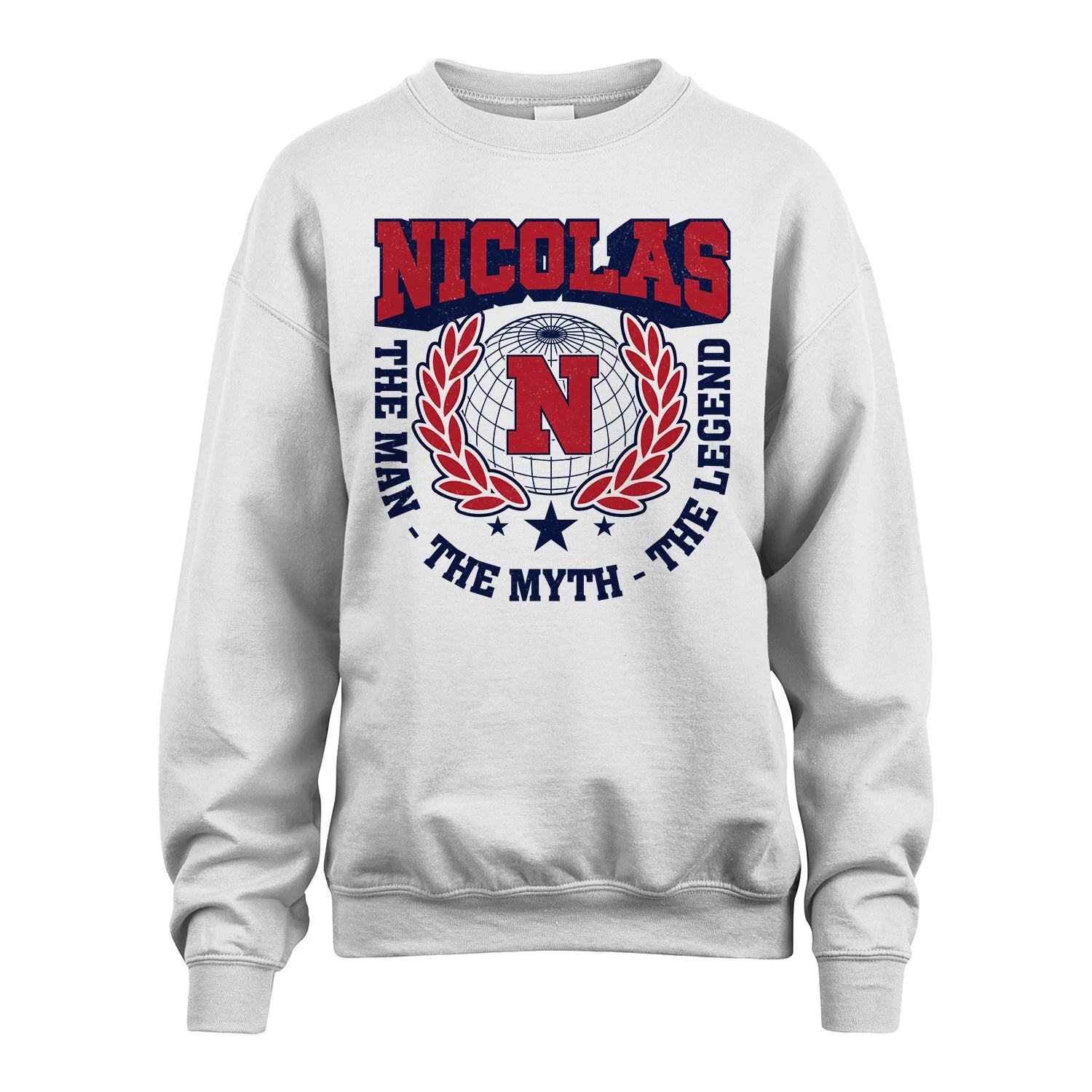 The Man The Myth The Legend Logo Shirt NICOLAS M1-30