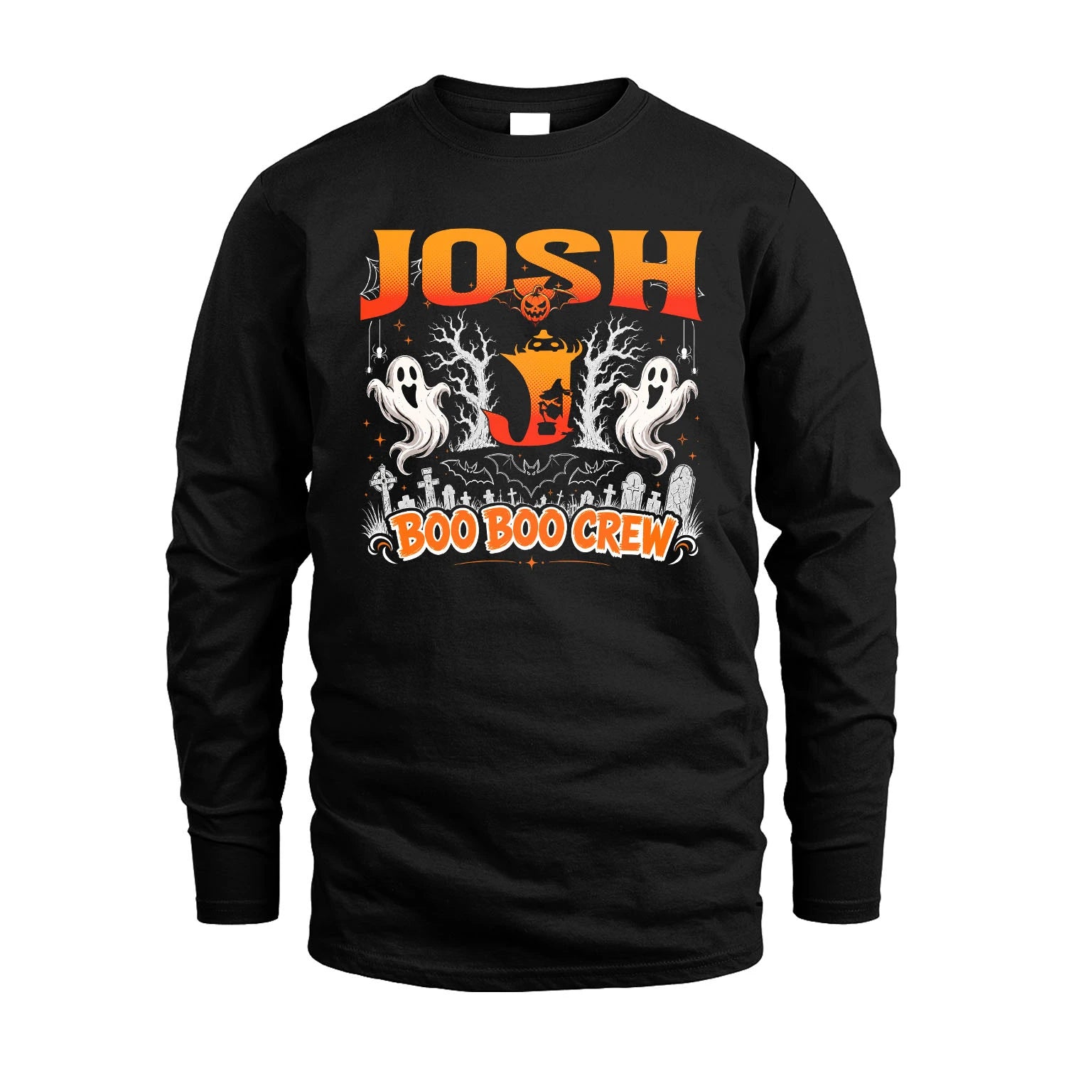 Boo Boo Crew Halloween Custom Name Shirt JOSH M1-28