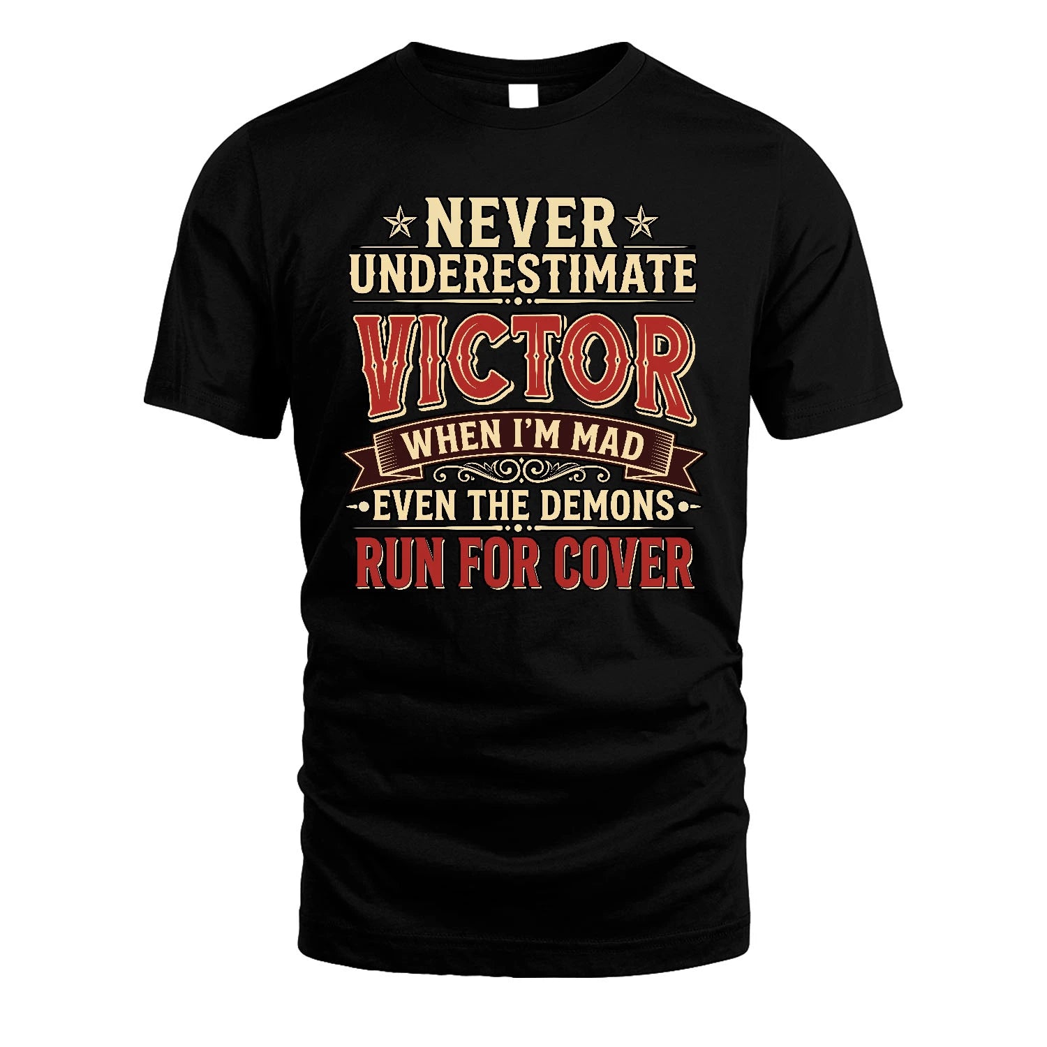 Never Underestimate When I'm Mad Shirt VICTOR M1-4