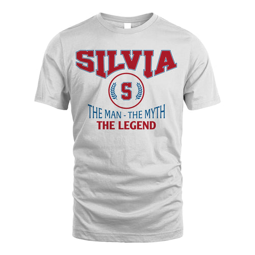 The Man The Myth The Legend Jet Style Shirt SILVIA M1-9